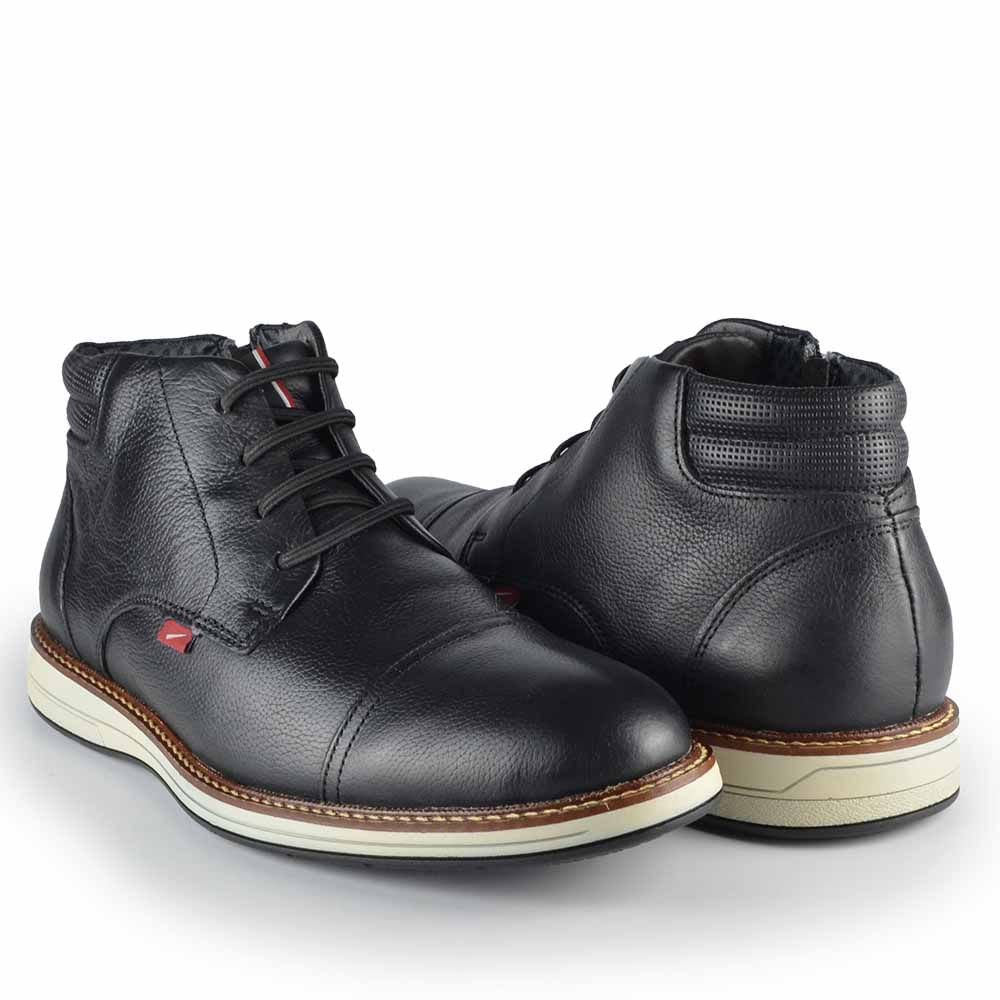 Sapatênis Ferracini Masculino Kingston 6153 Preto 6