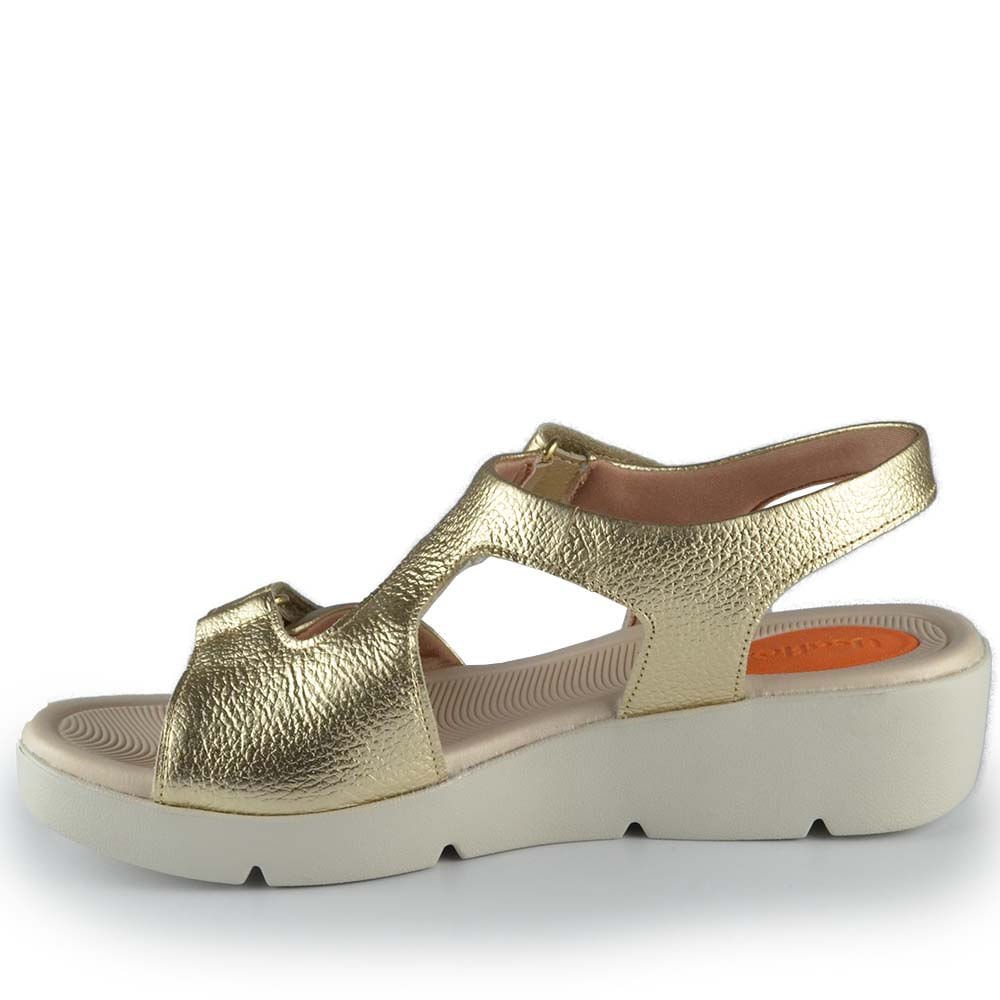 Sandália Usaflex Feminina AL4303 Dourado 3