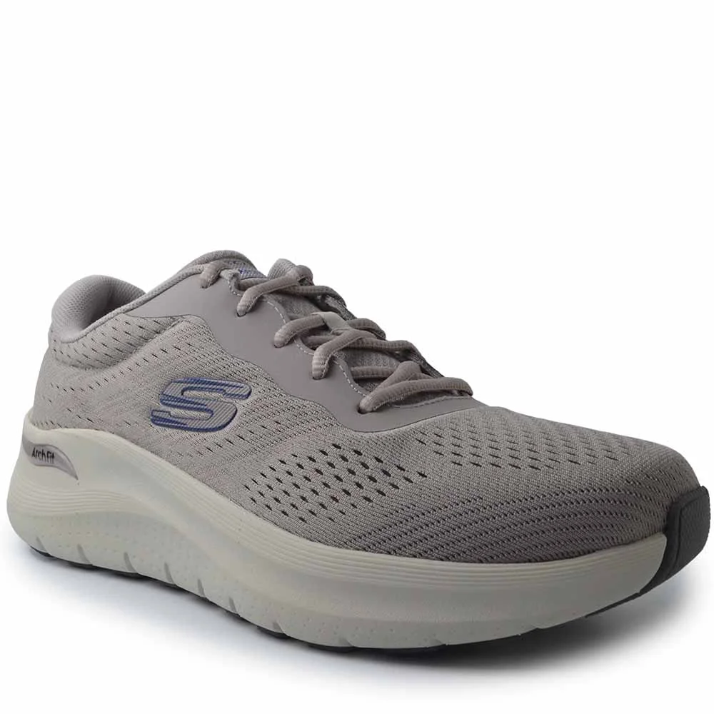 Tênis Esportivo Skechers Masculino Arch Fit 2.0 232700 Bege 2