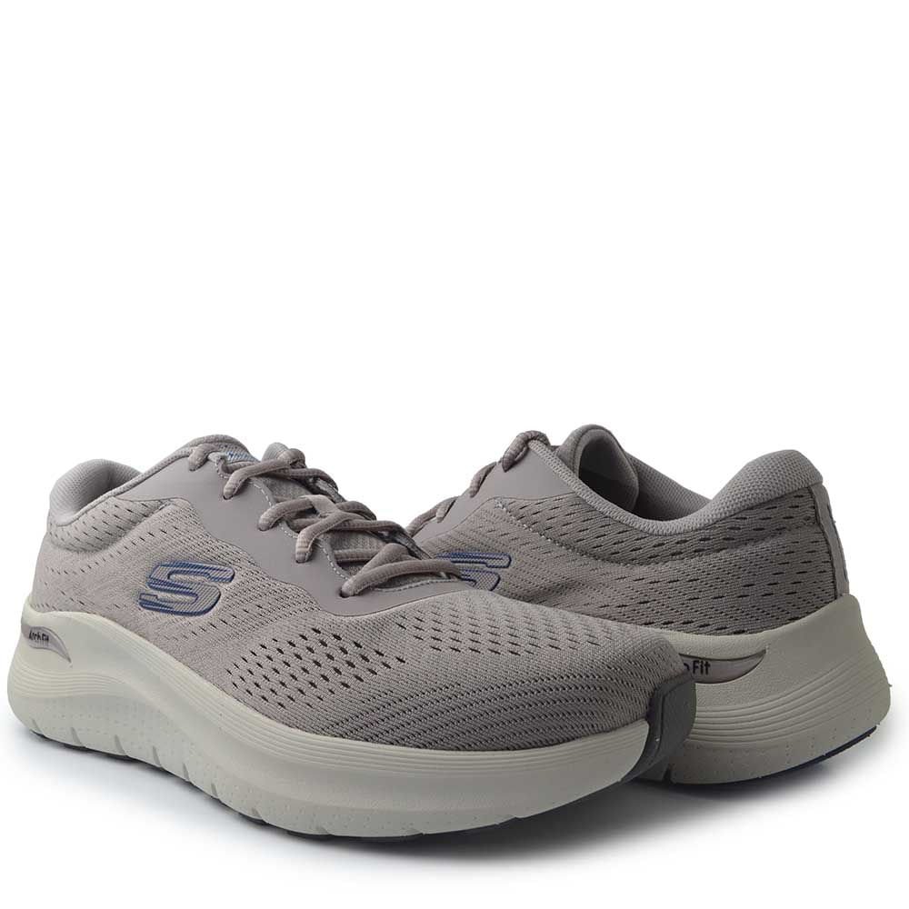 Tênis Esportivo Skechers Masculino Arch Fit 2.0 232700 Bege 6