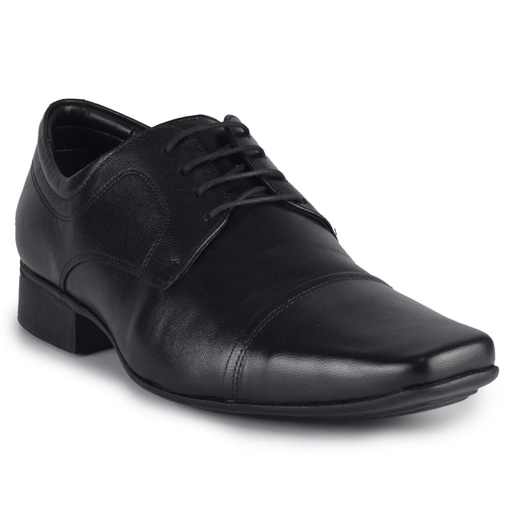 Sapato Social Jota Pe Masculino Air Vinitti - Couro 77600 Preto 2