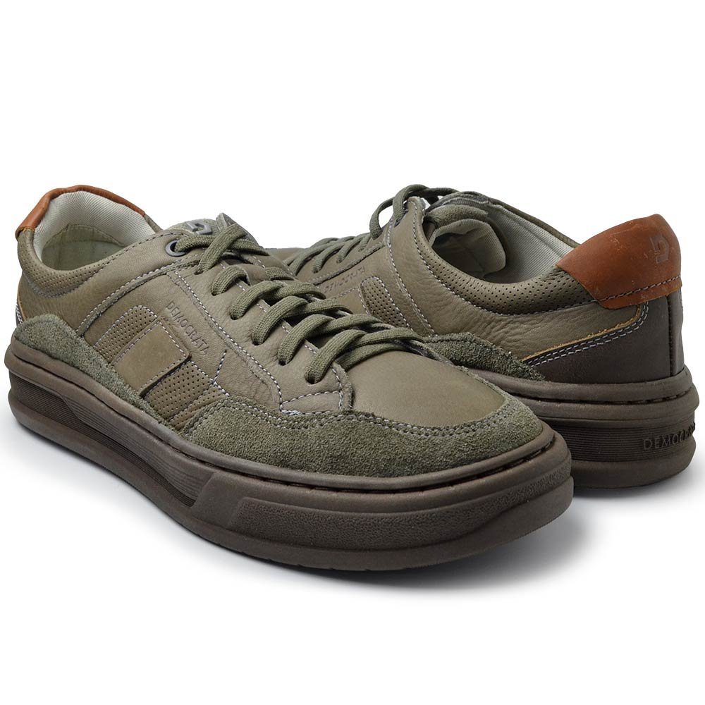 Sapatênis Democrata Masculino Bold 240801 Marrom 6