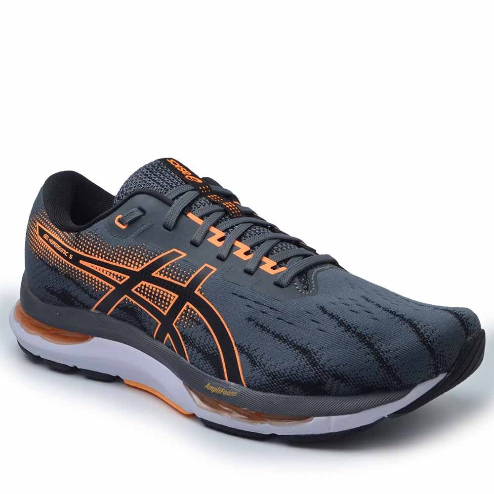 Tênis Esportivo Asics Masculino Hypersonic 5 1011C015 Cinza 2