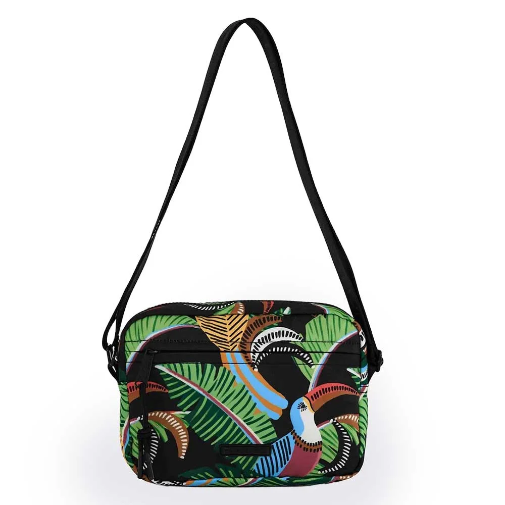 Bolsa Farm Tucano Folhagens 78331029 Preto 2