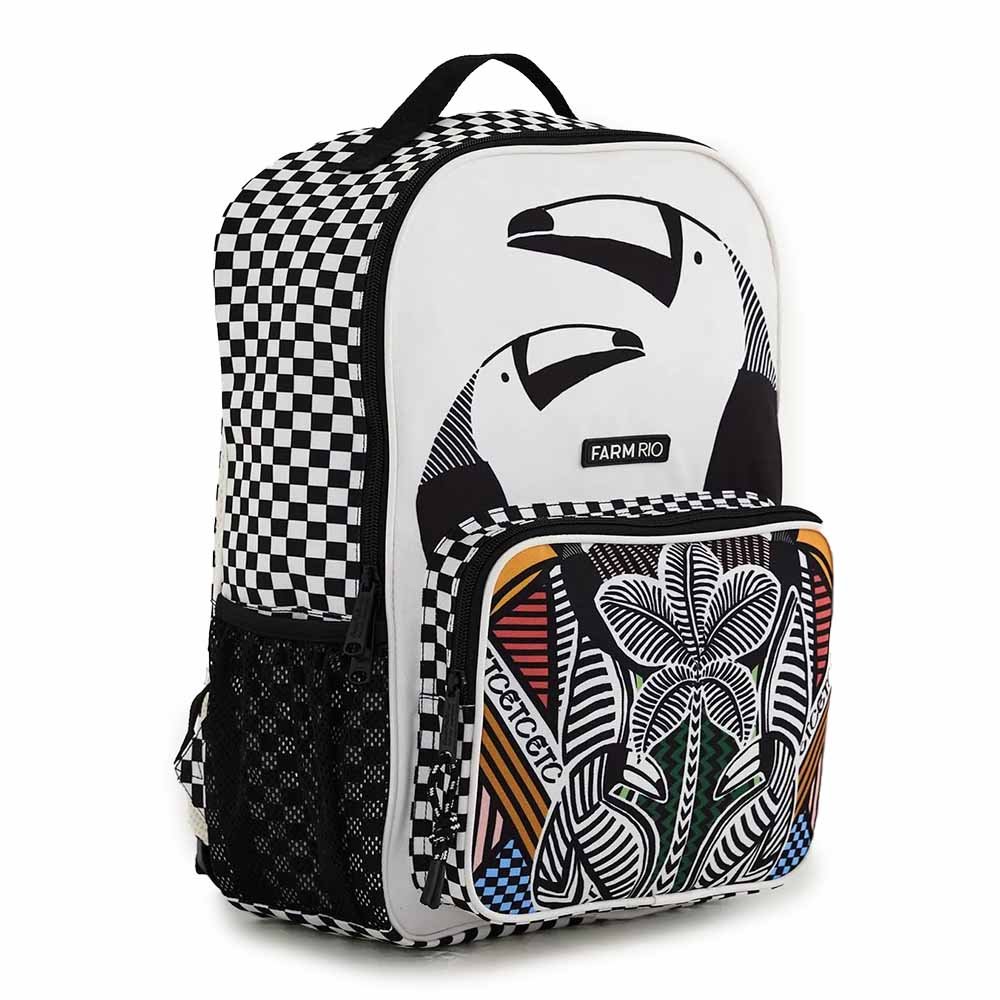 Mochila Farm Rolezin Grafico 78331008 Branco 2