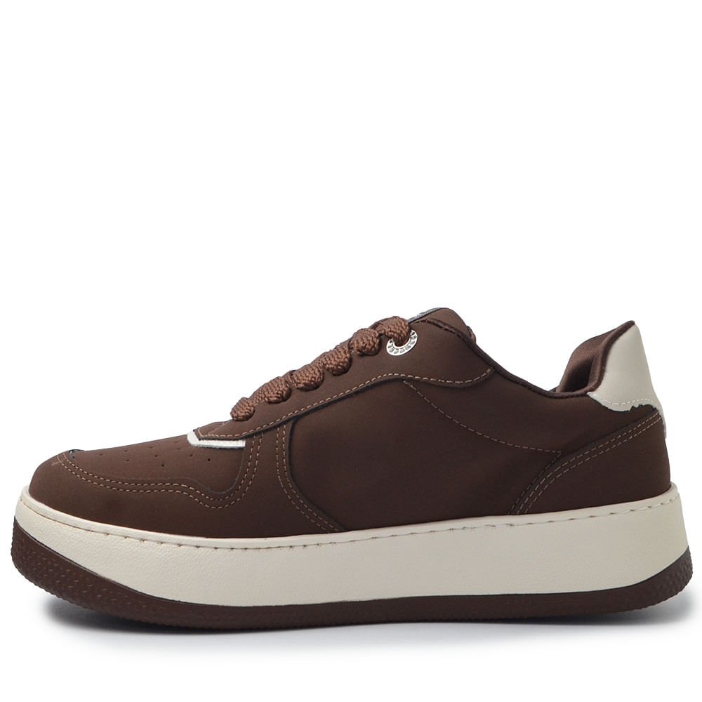 Tênis Casual Via Marte Feminino 209-014-14 Marrom 3