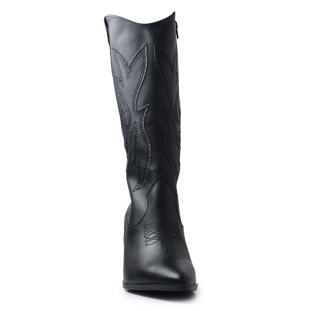 Bota Via Marte Feminina 079-013-02 Preto 4