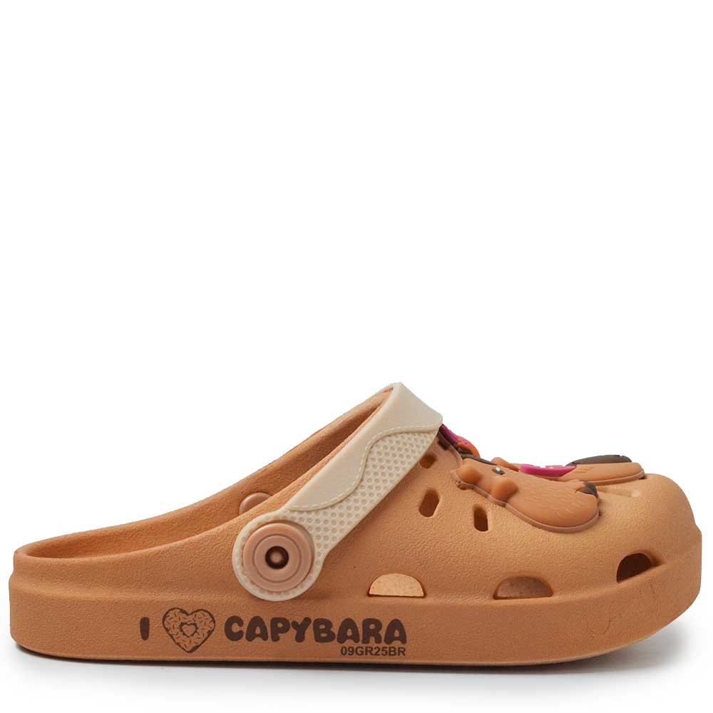 Babuche Infantil Grendene Feminina Capivara Hype 23455