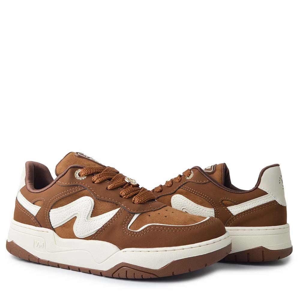Tênis Casual Via Marte Feminino 276-007-11 Marrom 5