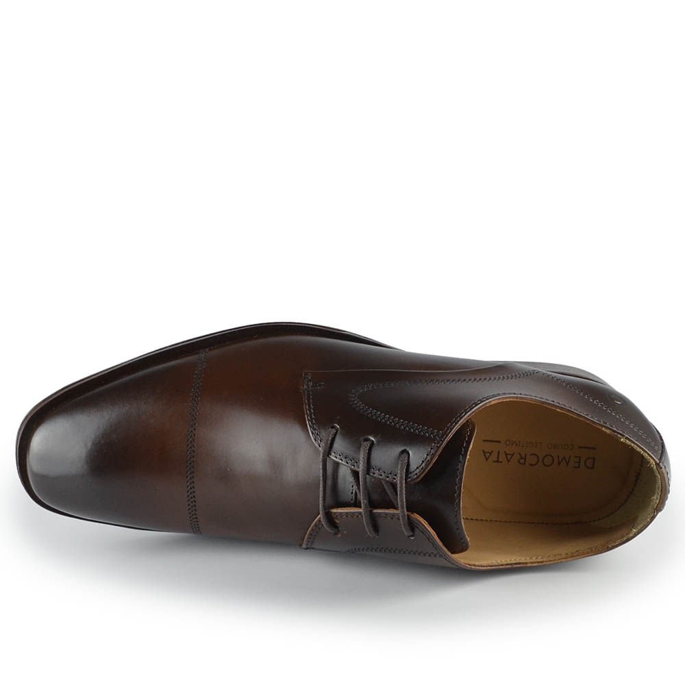 Sapato Social Democrata Masculino Treviso 495201 Marrom 4