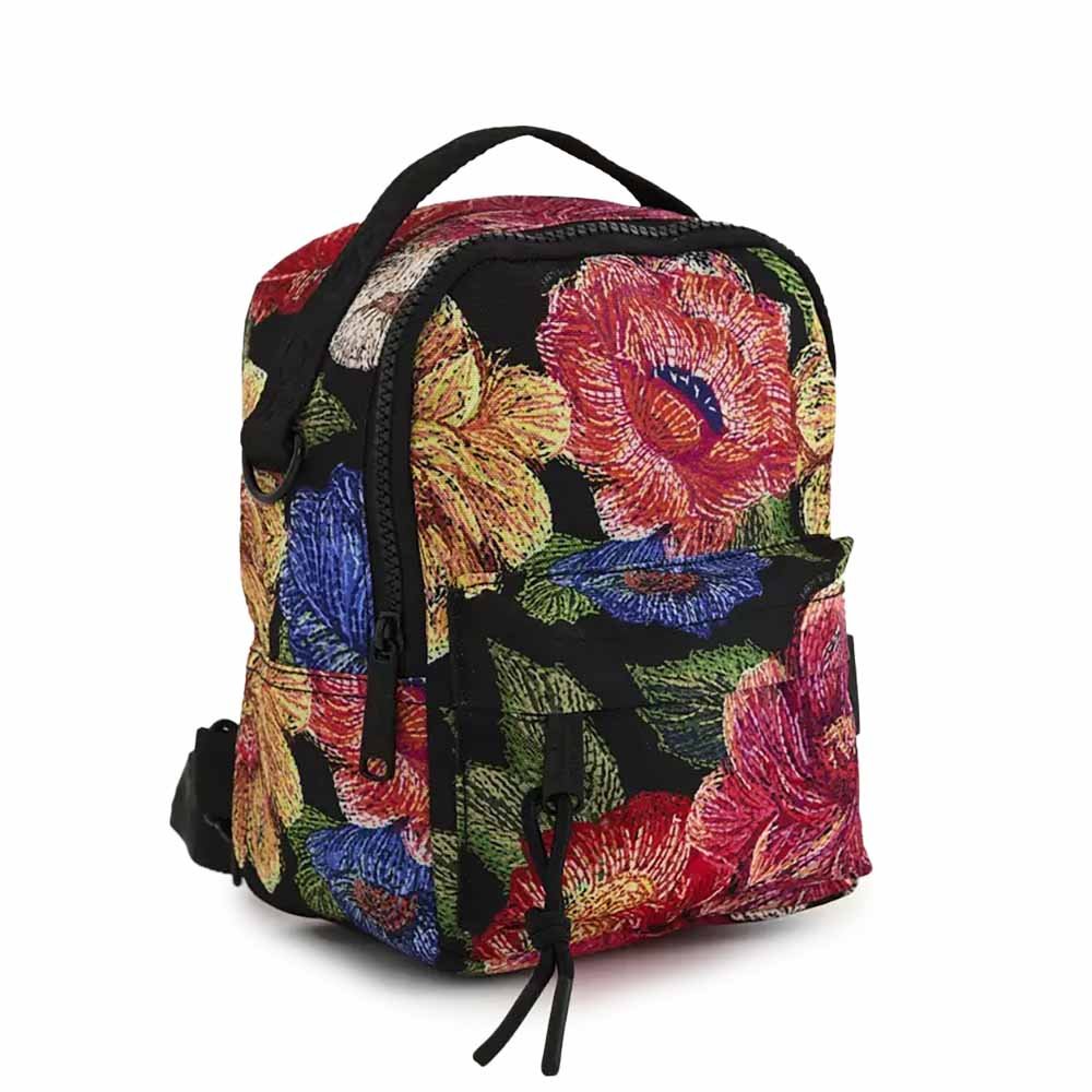 Mochila Farm Floral Paraiso 78331406 Preto 2