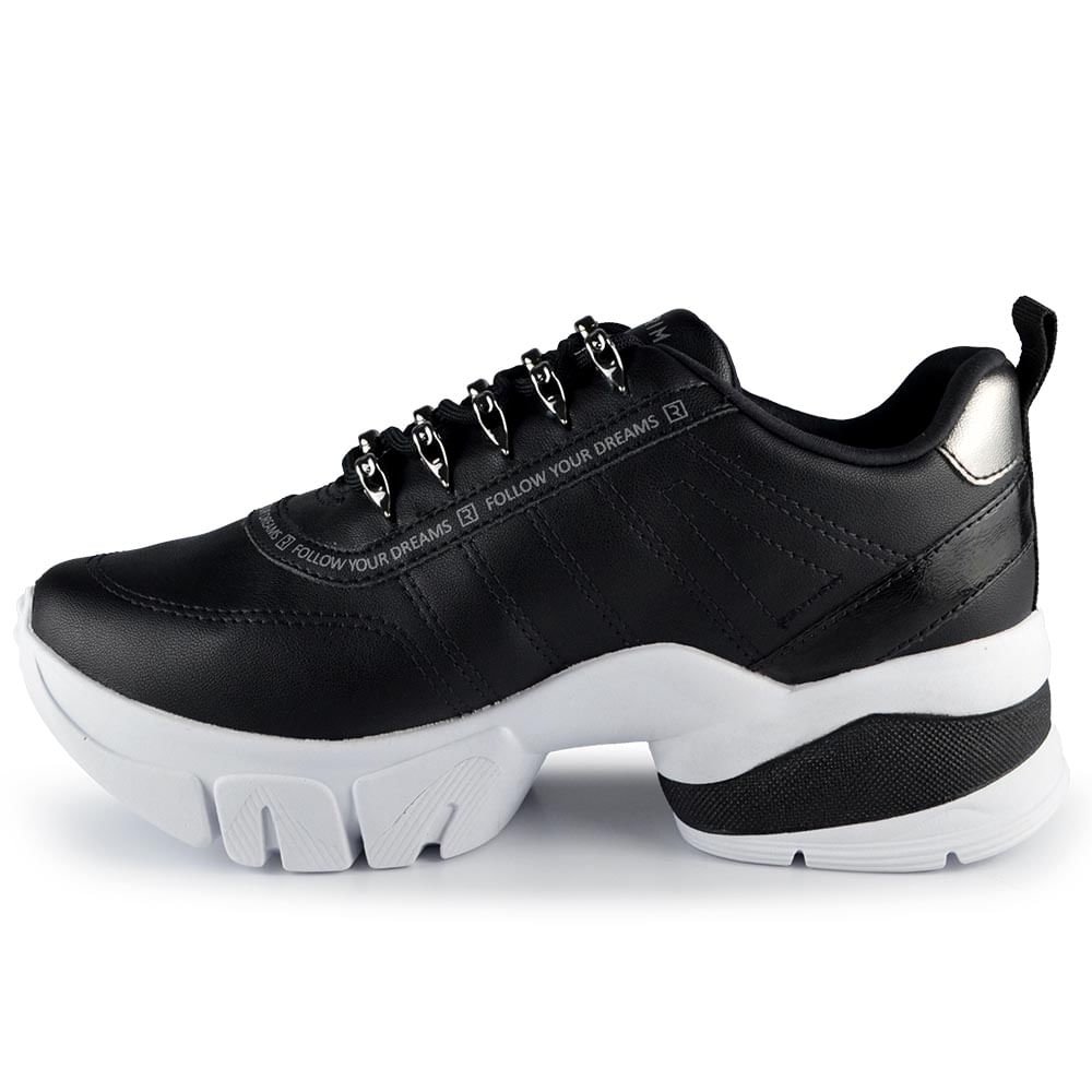 Tênis Casual Ramarim Feminino 2480102 Preto 3