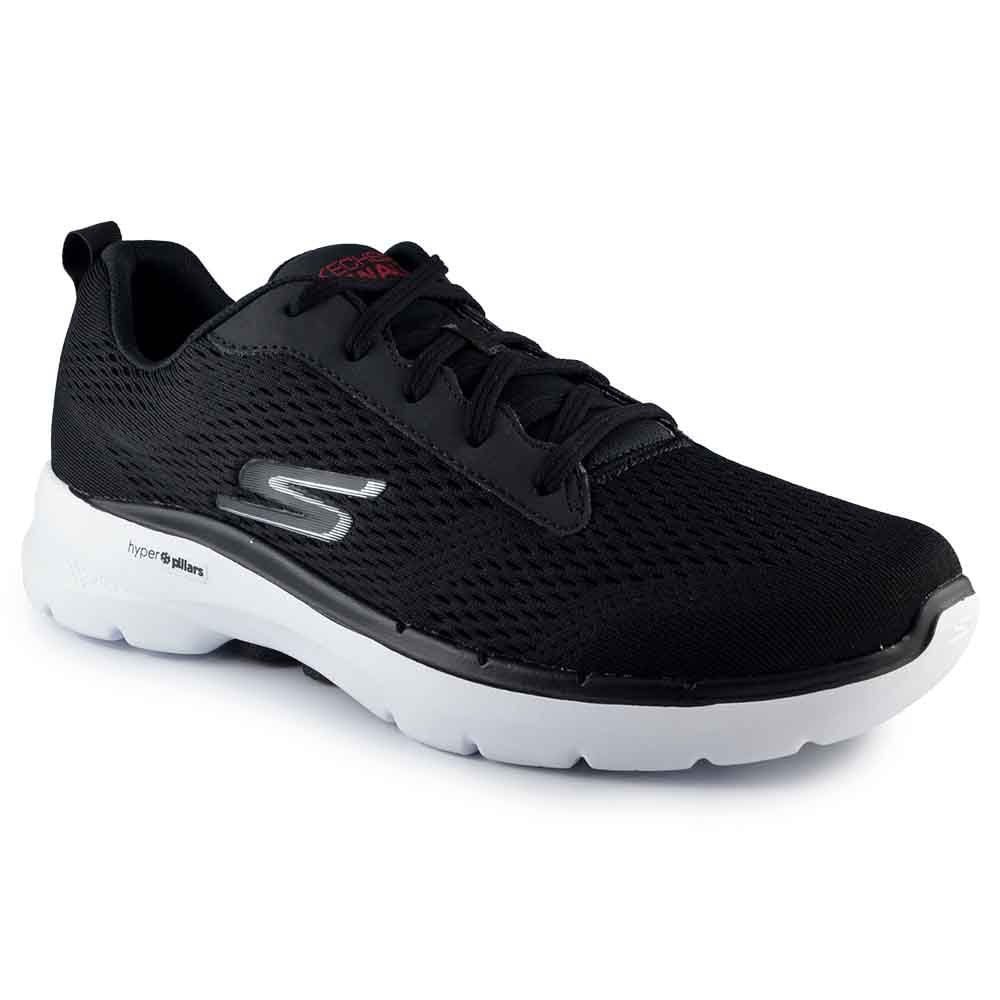 Tênis Esportivo Skechers Masculino Go Walk 6 216209BR Preto 2