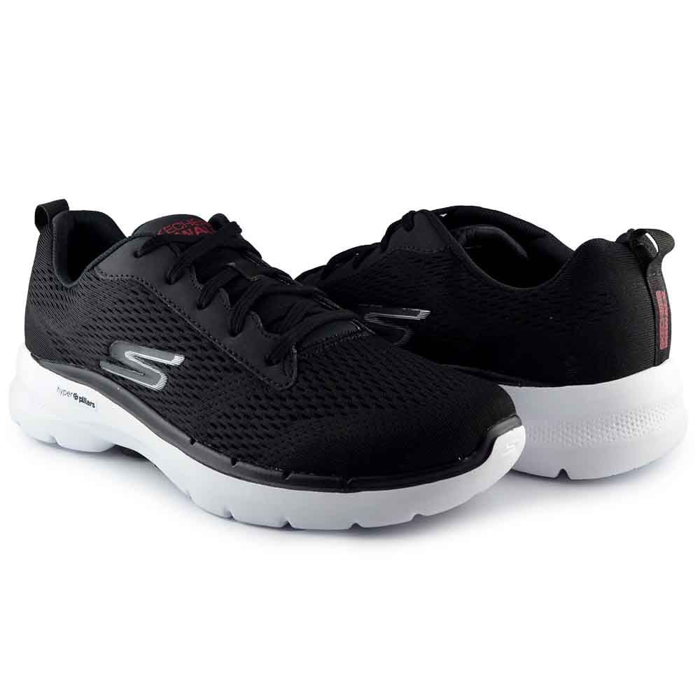Tênis Esportivo Skechers Masculino Go Walk 6 216209BR Preto 6