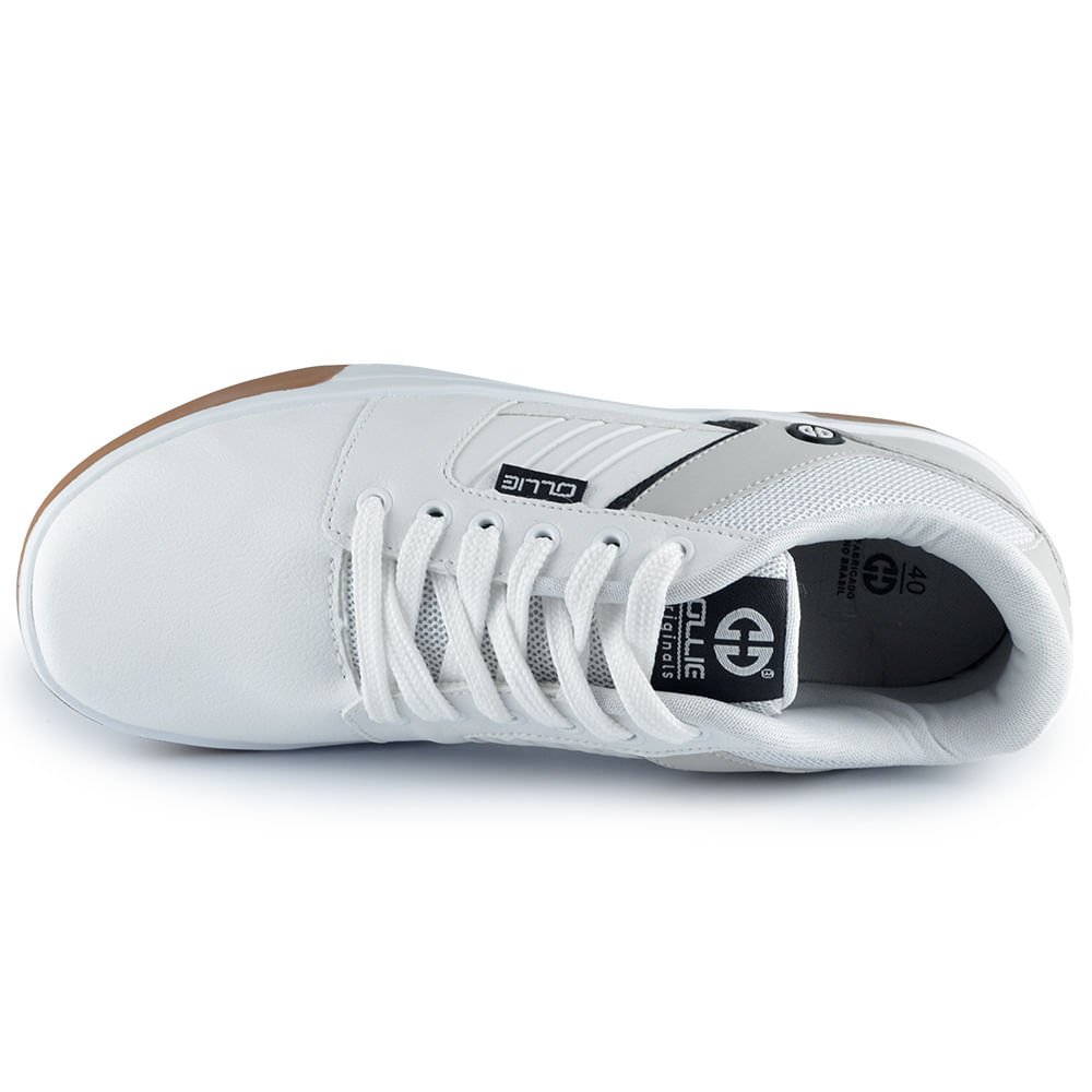 Tênis Casual Ollie Masculino Monster Branco 4