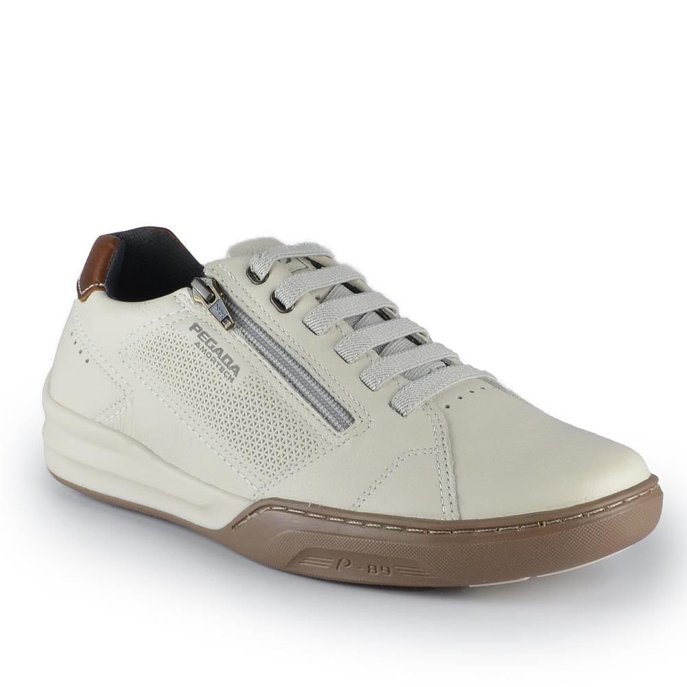 Sapatênis Pegada Masculino 111002 Bege 2