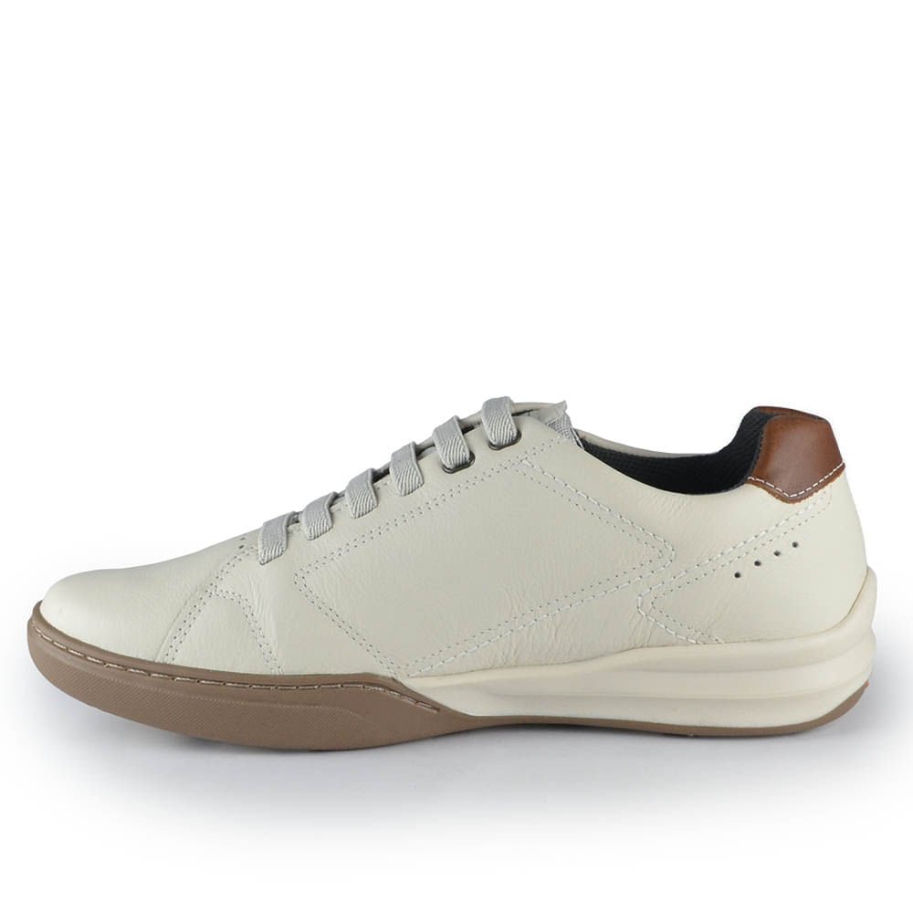 Sapatênis Pegada Masculino 111002 Bege 3