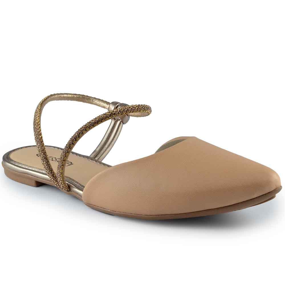 Chanel Mississipi Feminino Strass - Brilho MI762 Bege 2