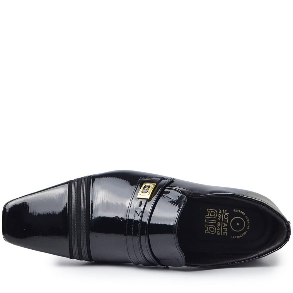 Sapato Social Jota Pe Masculino Air Prince 84617 Preto 4