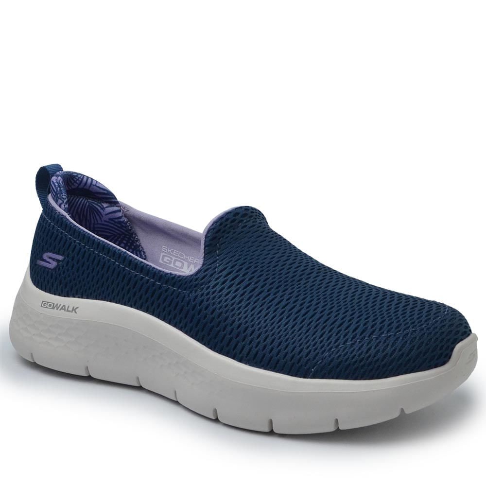 Tênis Casual Skechers Feminino Go Walk 896253 Azul Marinho 2