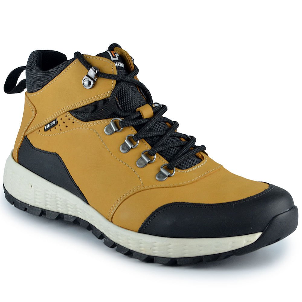 Coturno Masculino Freeway Numb Amarelo 2