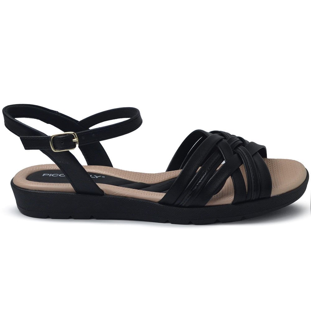 Sandália Rasteira Piccadilly Feminina 410035