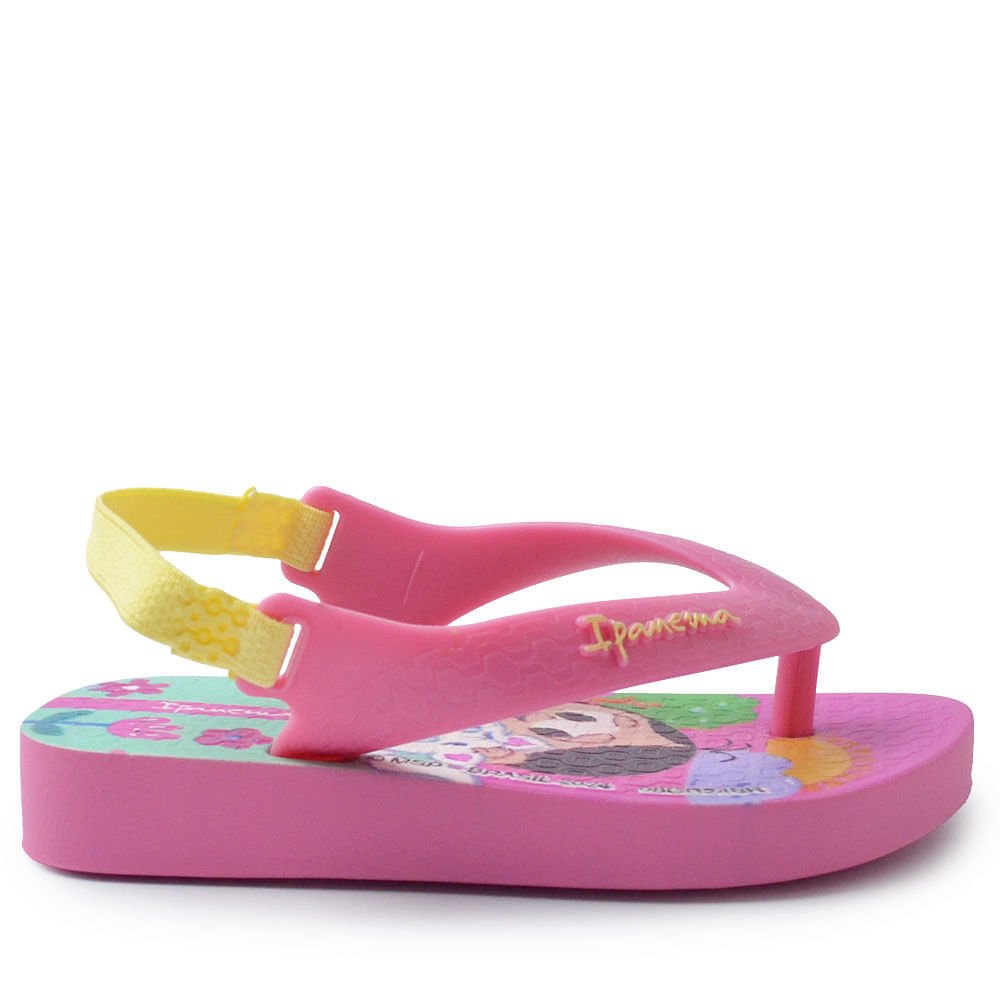 Chinelo Infantil Ipanema XS Turma da Monica 26791 Rosa 2