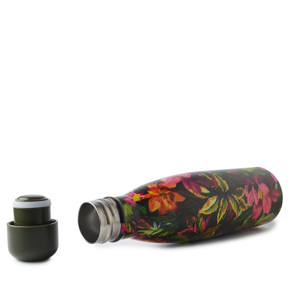 Garrafa Farm Flowers 500ml 78330645C Verde 4