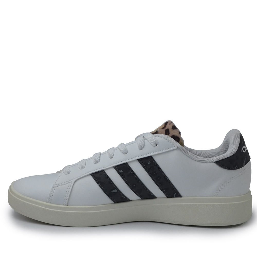Tênis Casual Adidas Feminino Grand Court 2.0 IH0044 Branco 3
