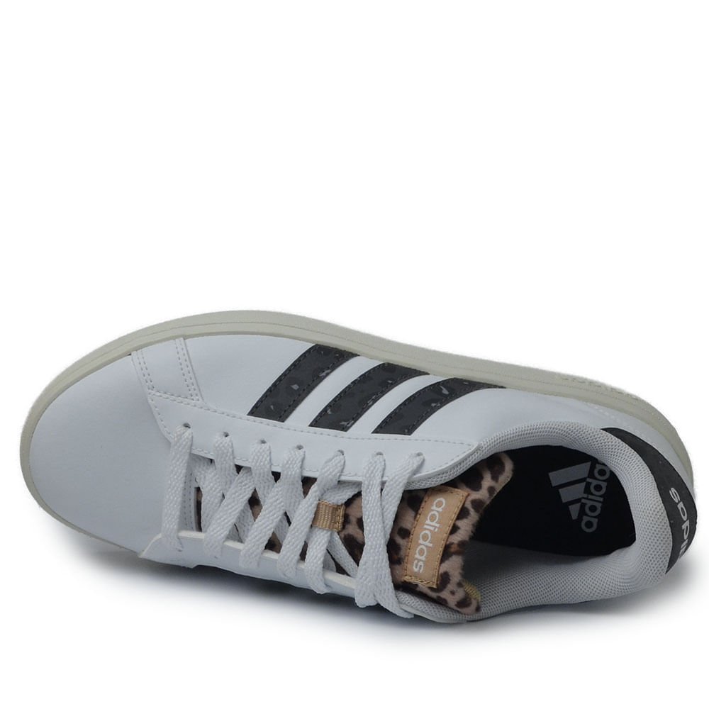 Tênis Casual Adidas Feminino Grand Court 2.0 IH0044 Branco 4