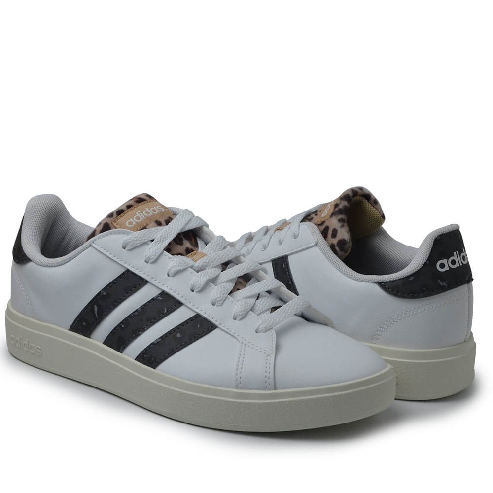 Tênis Casual Adidas Feminino Grand Court 2.0 IH0044 Branco 6