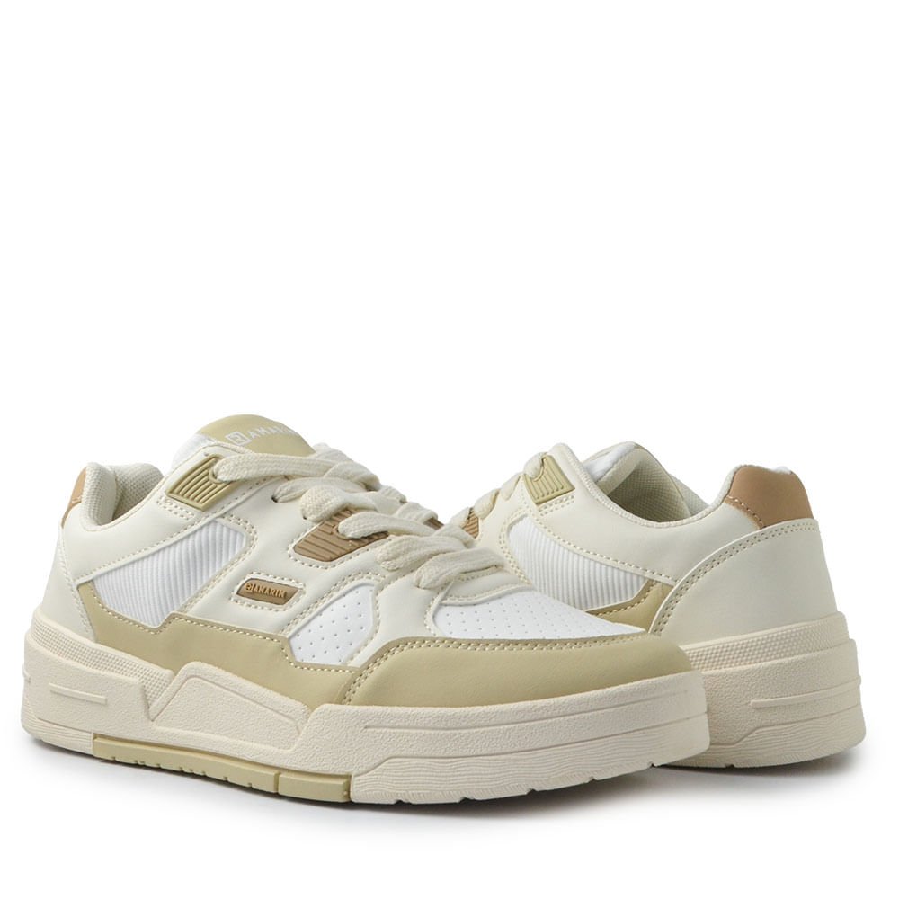 Tênis Casual Ramarim Feminino 2689136 Bege 6