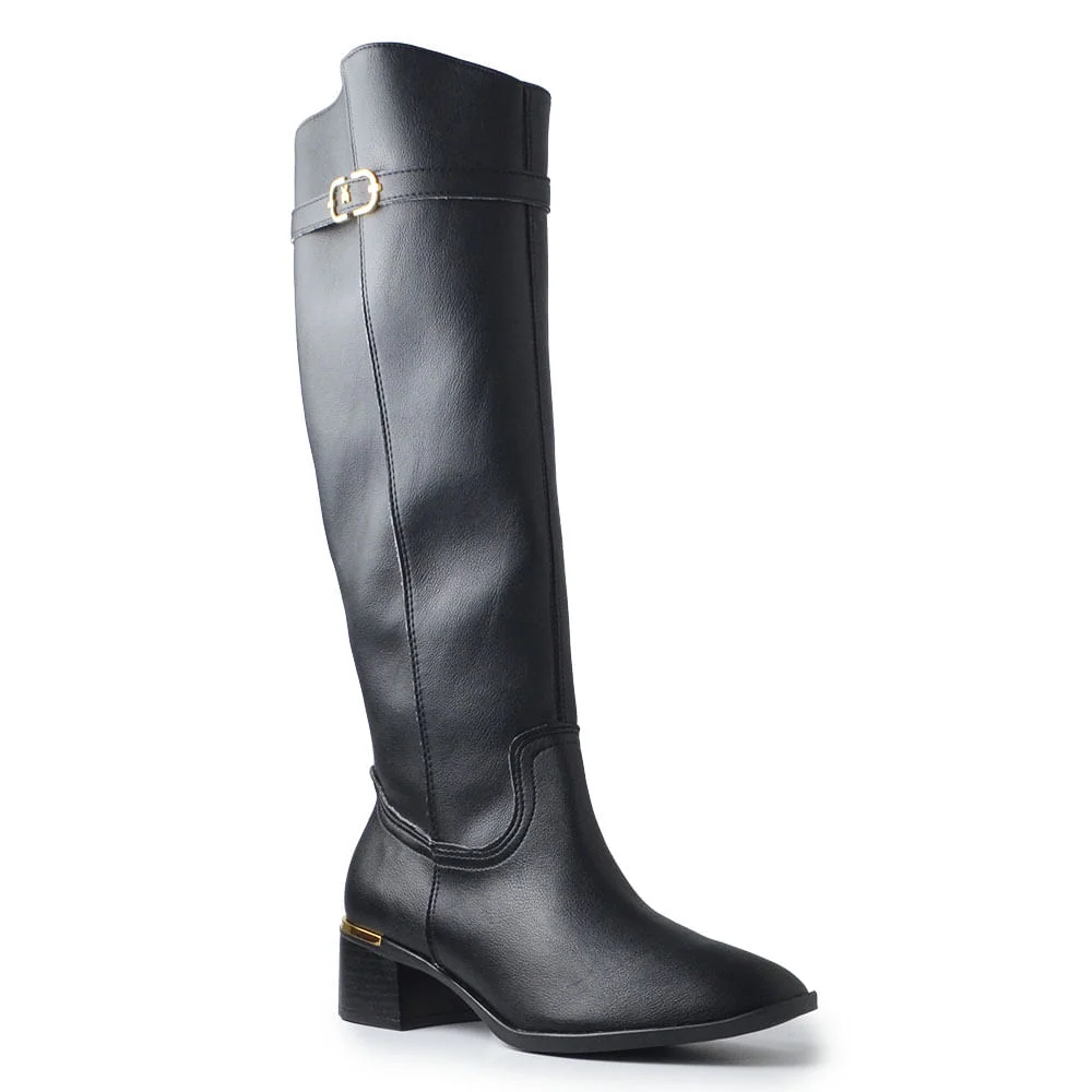 Bota Via Marte Feminina 098-024-01 Preto 2