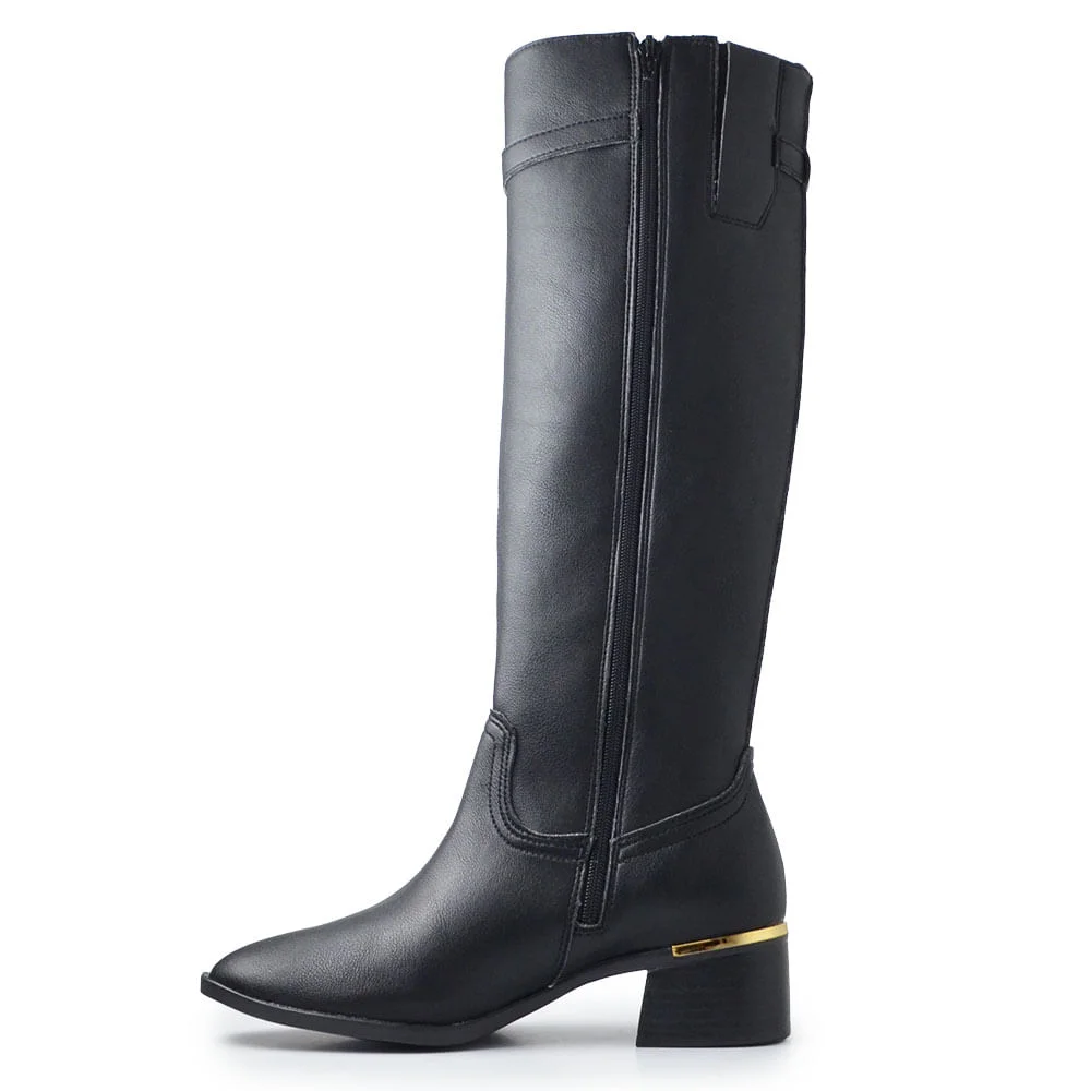 Bota Via Marte Feminina 098-024-01 Preto 3