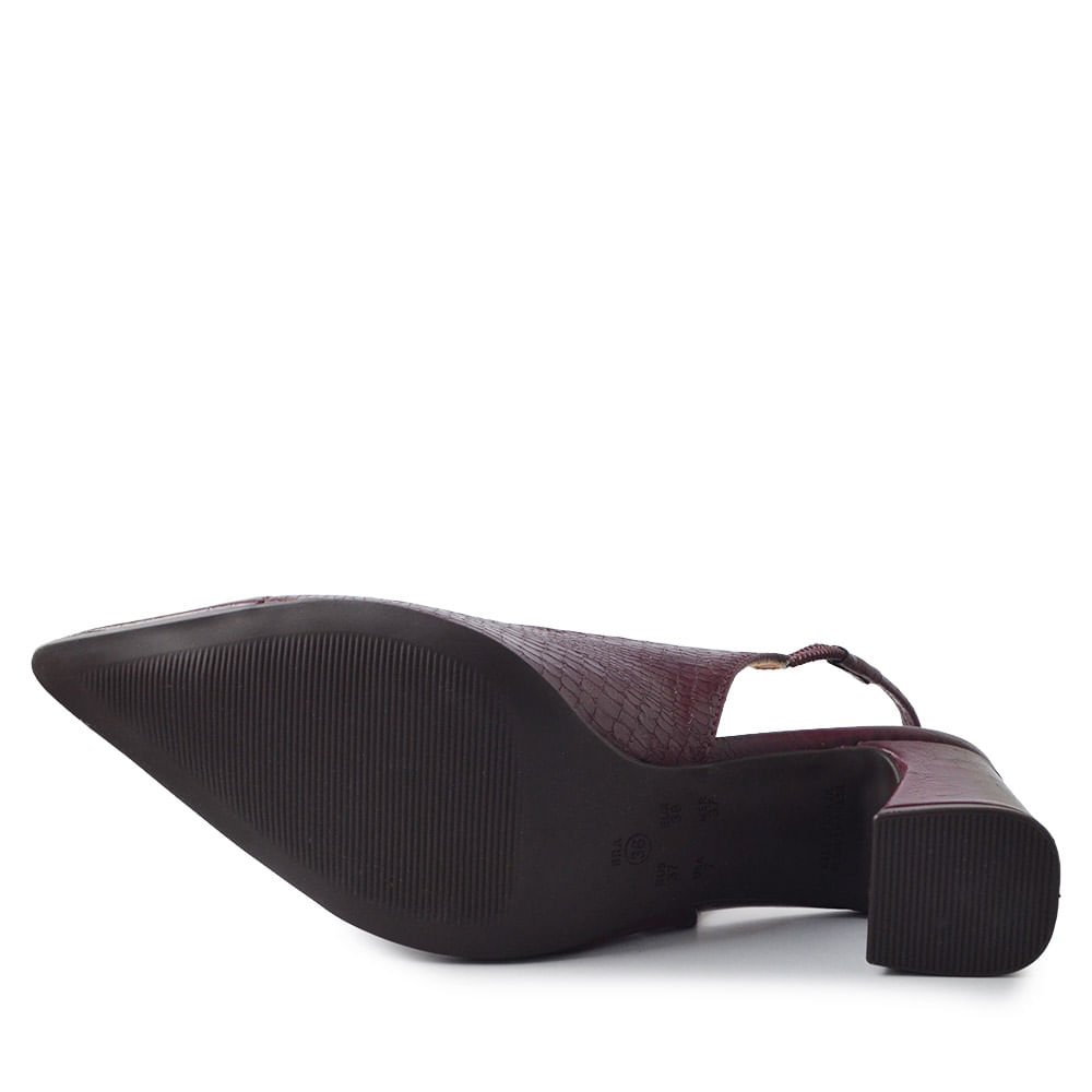 Scarpin Ramarim Feminino 2616132 Marsala 5