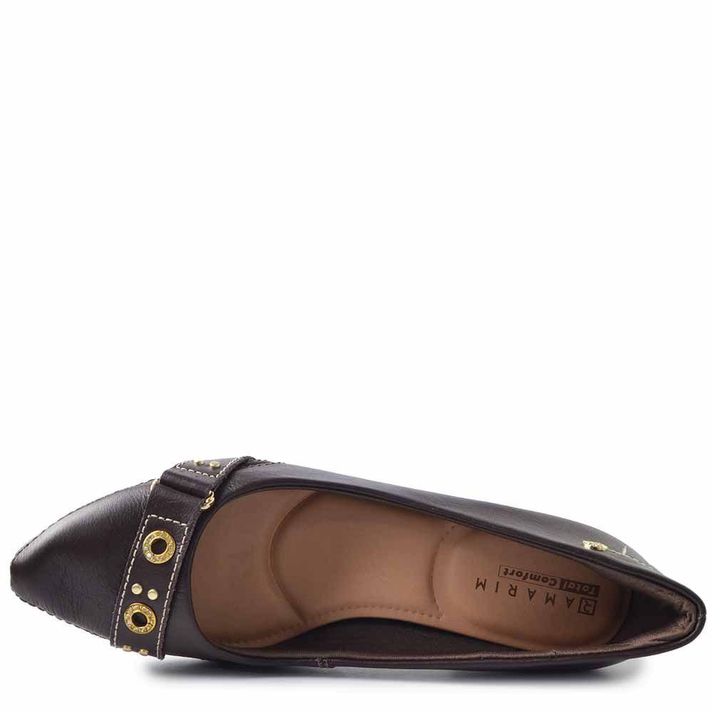Sapato Ramarim Feminino 2662105 Café 4