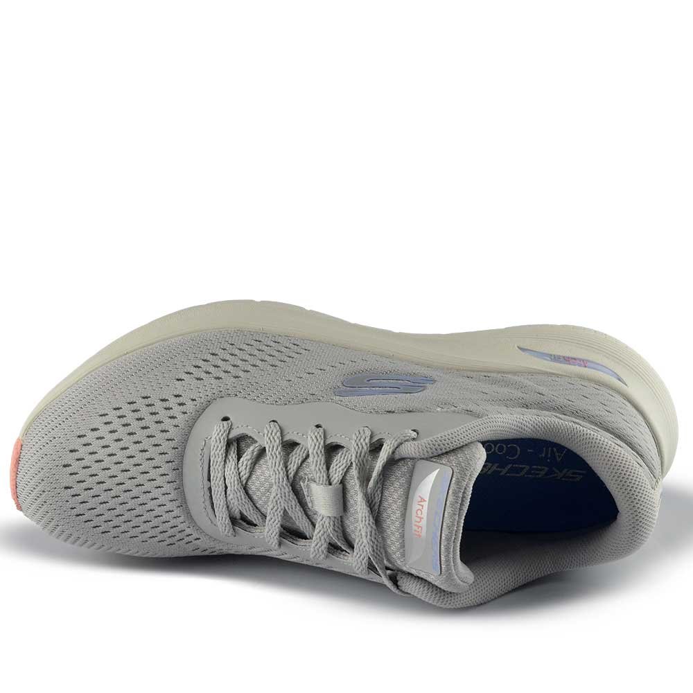 Tênis Esportivo Skechers Feminino Arch Fit 2.0 150051 Cinza 4