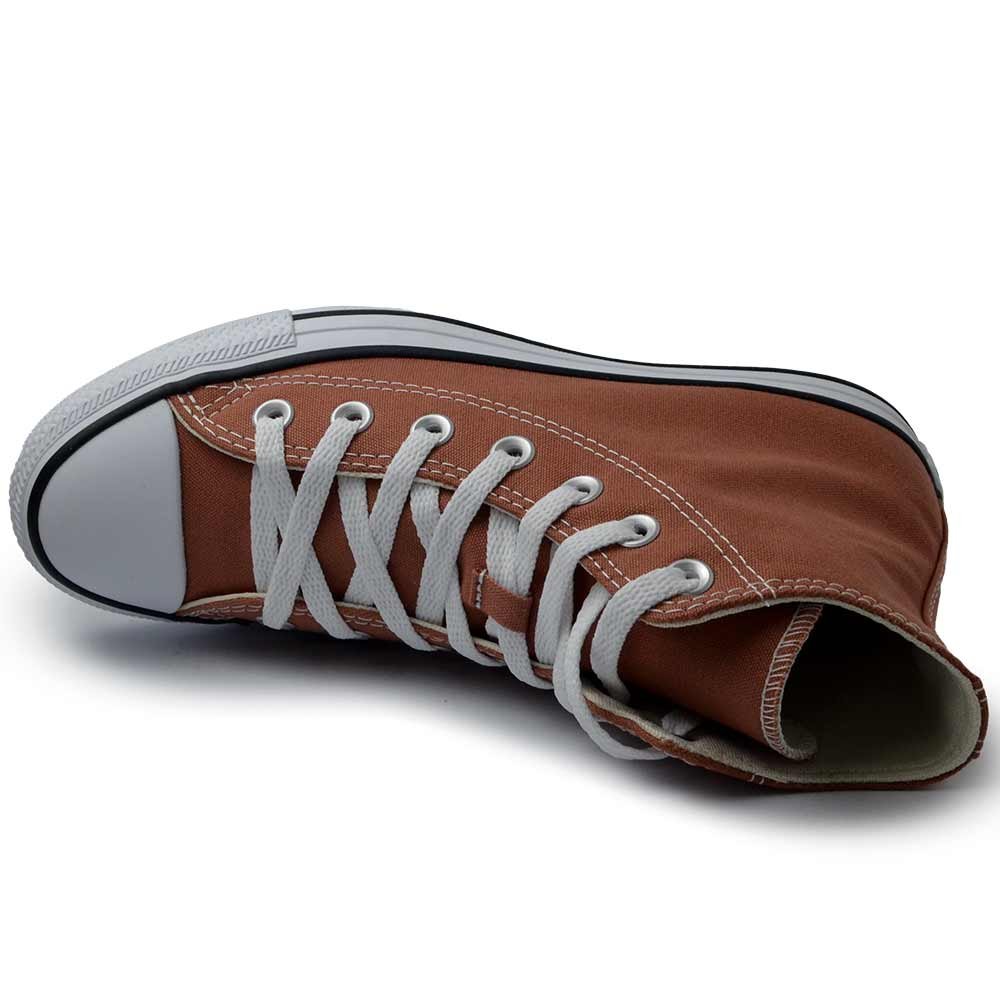 Tênis Casual All Star Feminino Chuck Taylor CT04190080 Marrom 4