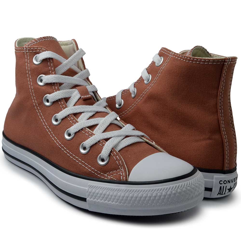 Tênis Casual All Star Feminino Chuck Taylor CT04190080 Marrom 6