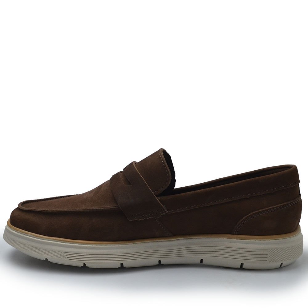 Mocassim Ferracini Masculino Prisma 7270 Café 3
