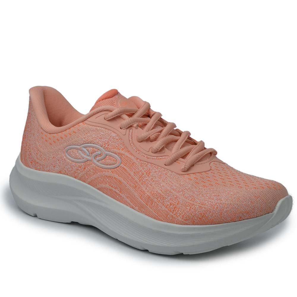 Tênis Esportivo Olympikus Feminino Venus 3  338 Laranja 2