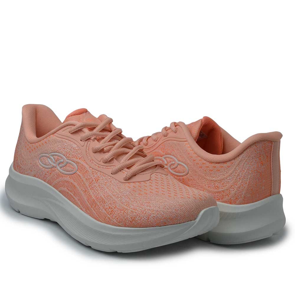Tênis Esportivo Olympikus Feminino Venus 3  338 Laranja 6