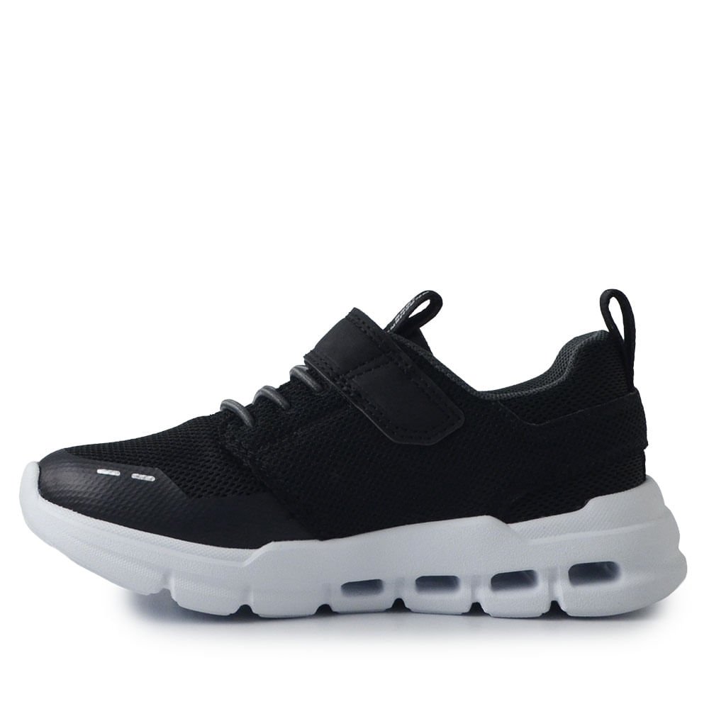 Tênis Esportivo Infantil Skechers Gilde Masculino 404172L Preto 3