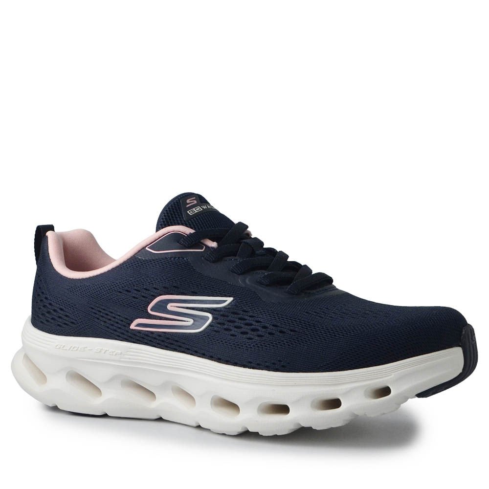 Tênis Esportivo Skechers Feminino W GO WALT SL 125145 Azul Marinho 2