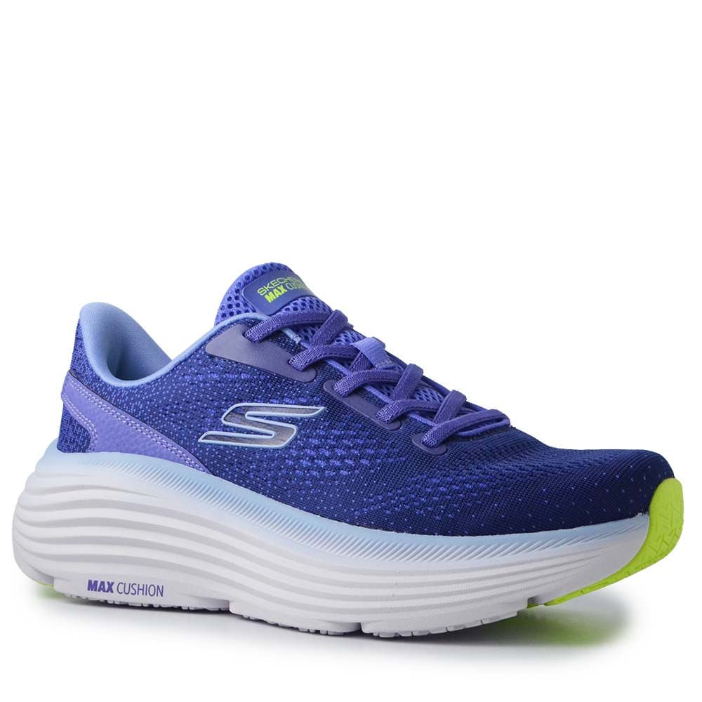 Tênis Esportivo Skechers Feminino W MAX CUSH 129479 Azul 2