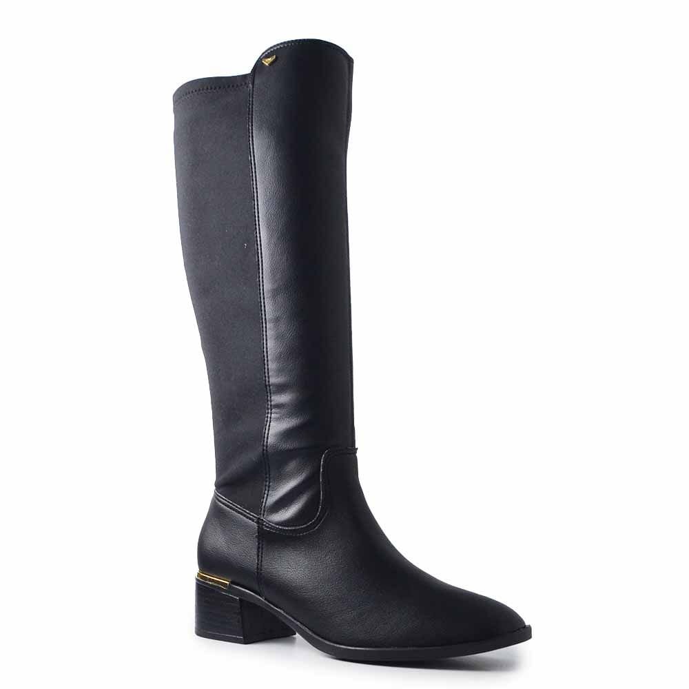 Bota Via Marte Feminina 098-021-01 Preto 2