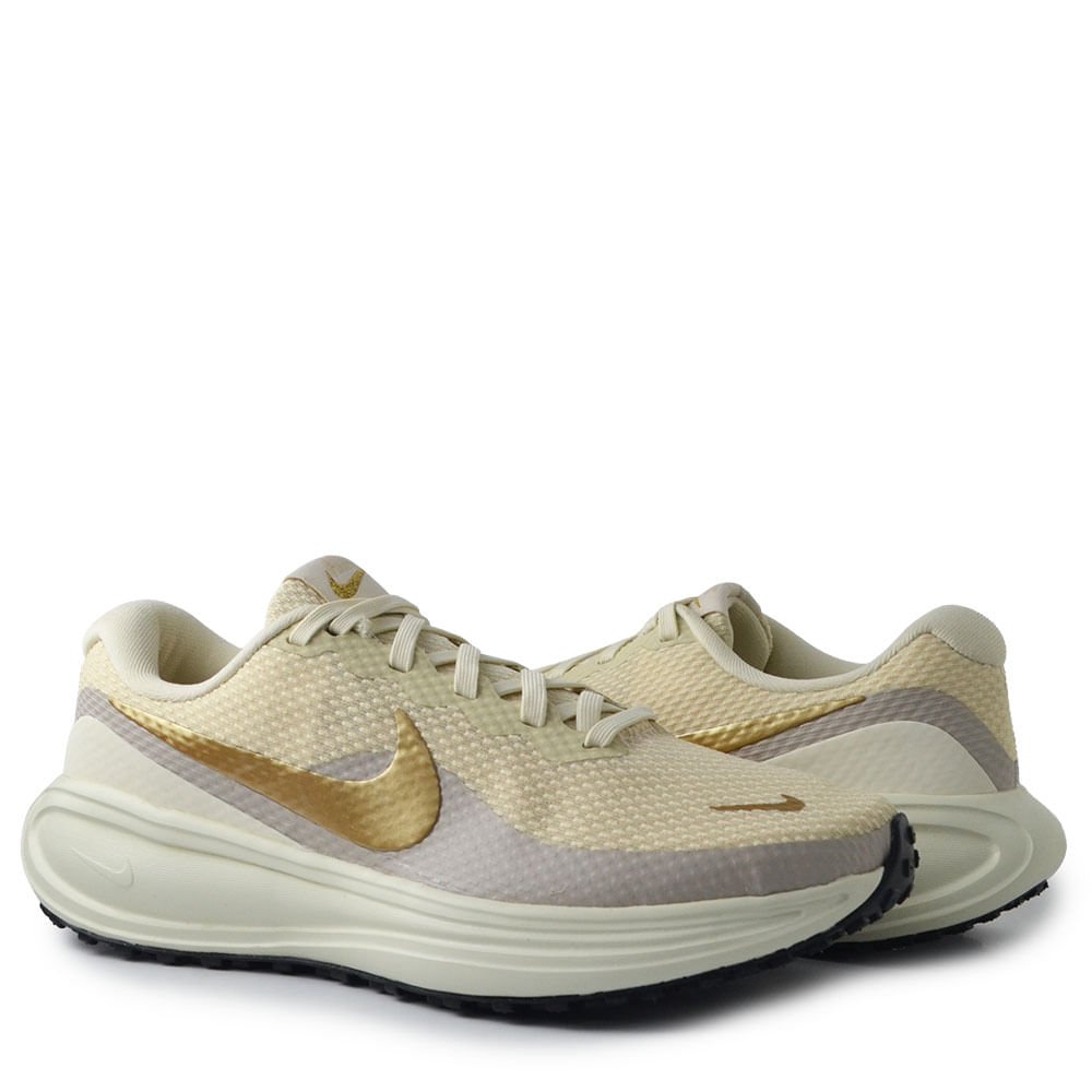 Tênis Esportivo Nike Feminino Revolution 8 HJ8485-201 Bege 6