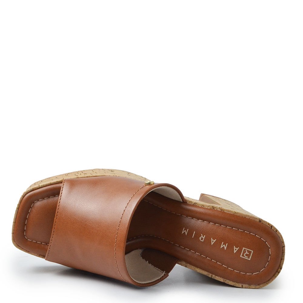 Tamanco Ramarim Feminino 2535201 Marrom 4