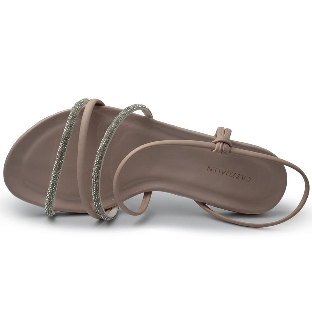 Sandália Rasteira Cazzualen Feminina 440.6694 Rosa 4