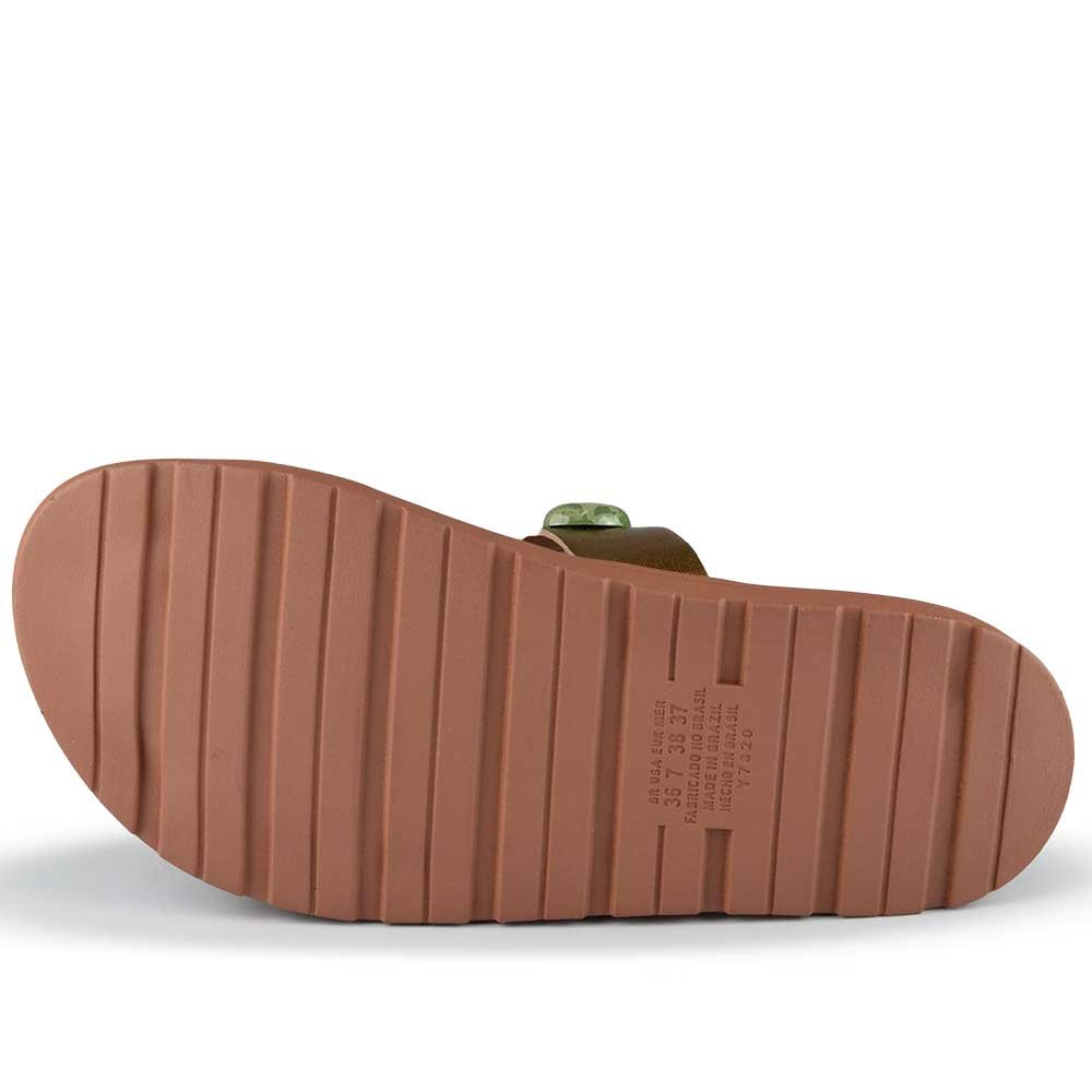 Sandália Papete Dakota Feminina Y9161 Dourado 5